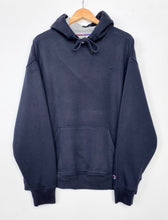 Load image into Gallery viewer, Champion hoodie Navy (XL)