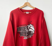 Load image into Gallery viewer, Printed ‘Volleyball’ sweatshirt (L)