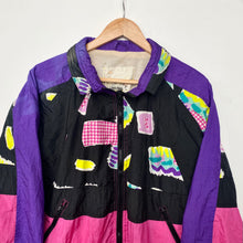 Load image into Gallery viewer, 90s Crazy Print Jacket (M)