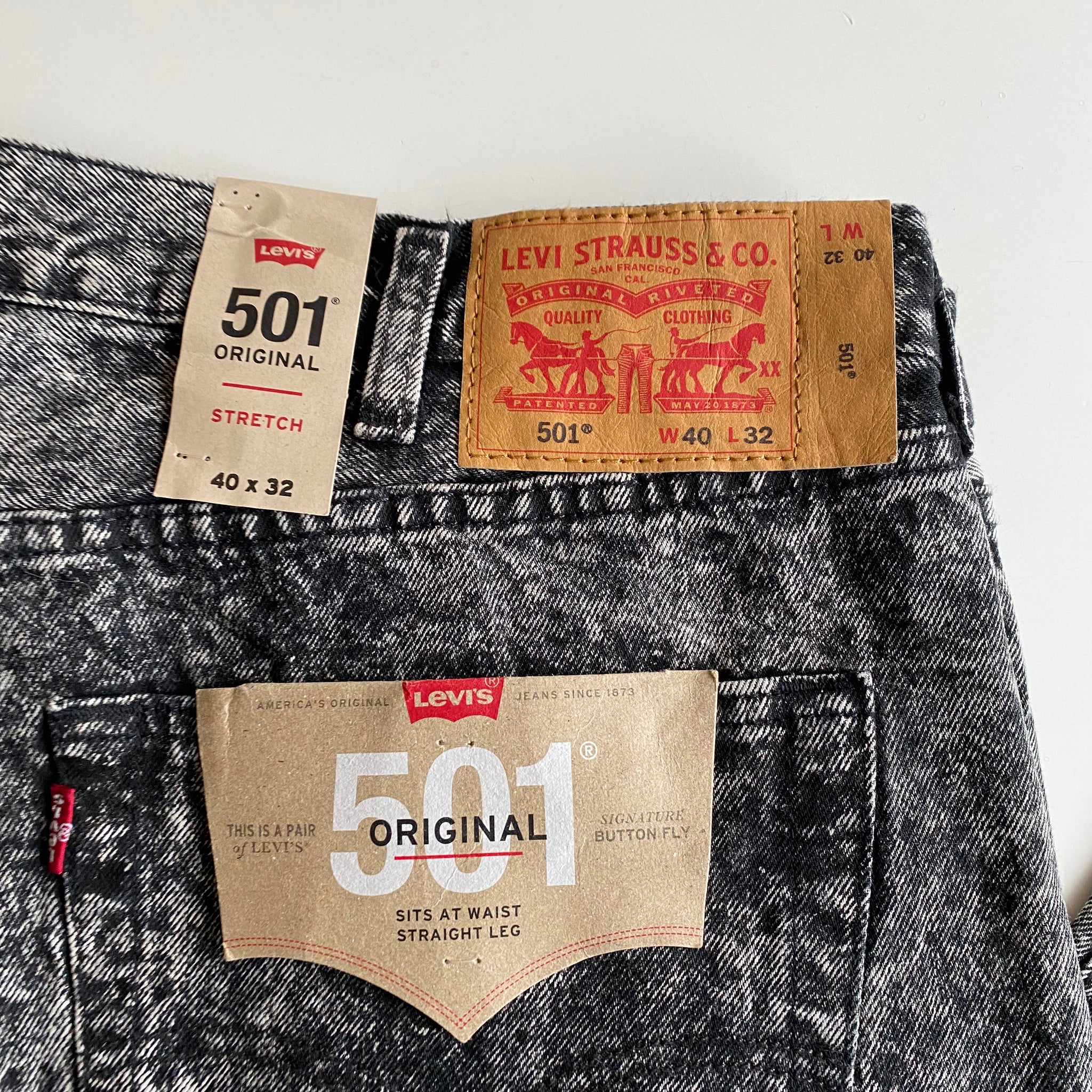 Levis 501 shop w40 l32