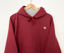 Load image into Gallery viewer, Champion hoodie Burgundy (XL)