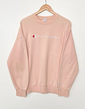 Load image into Gallery viewer, Champion spell-out sweatshirt (L)