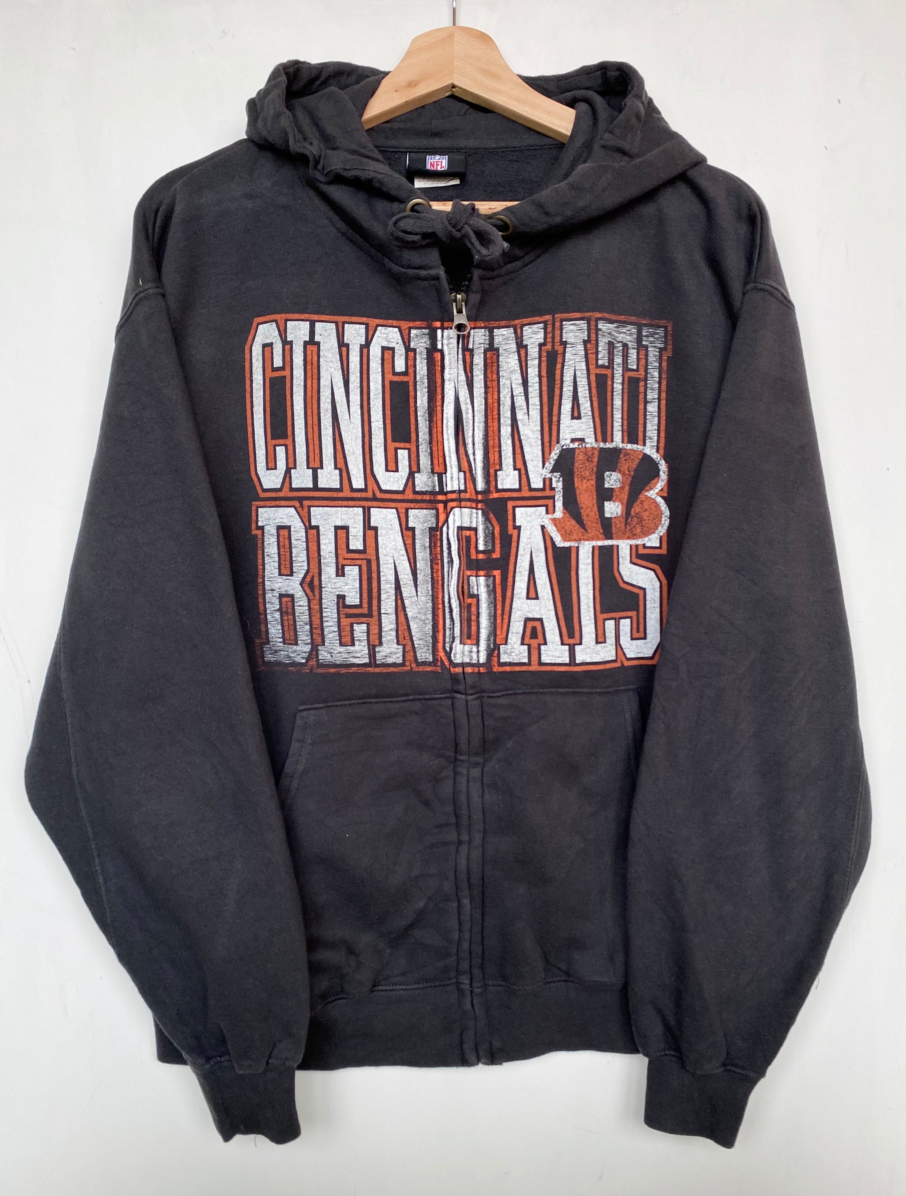 Hottertees Vintage Cincinnati Bengals Run The North Hoodie