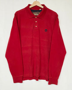 Red deals timberland sweatshirt