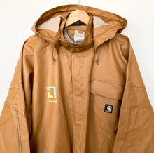 Load image into Gallery viewer, Carhartt Vinyl Rain Coat (XL)