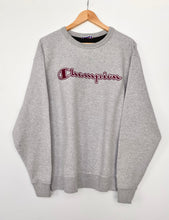 Load image into Gallery viewer, Champion spell-out sweatshirt (L)