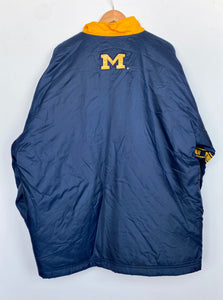 90s Michigan American College heavy jacket (XL)