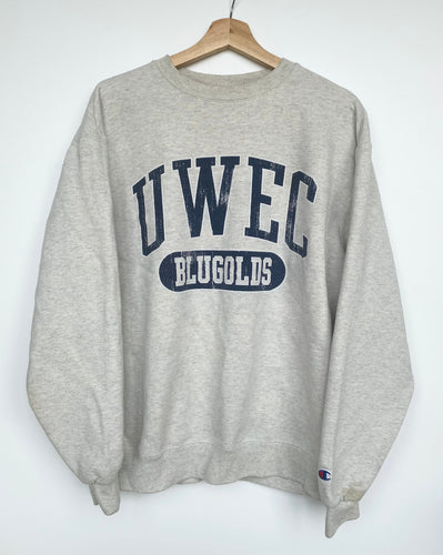 Champion UWEC sweatshirt (L)