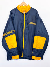 Load image into Gallery viewer, 90s Michigan American College heavy jacket (XL)