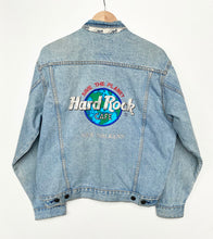 Load image into Gallery viewer, Hard Rock Cafe Denim Jacket (L)