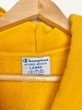 Load image into Gallery viewer, Champion hoodie Yellow (L)