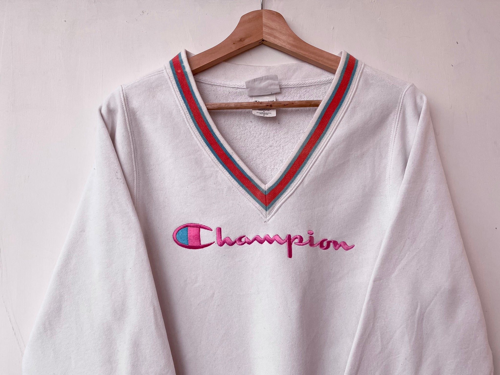 Champion sweater v neck xs hotsell