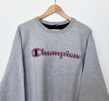 Load image into Gallery viewer, Champion spell-out sweatshirt (L)