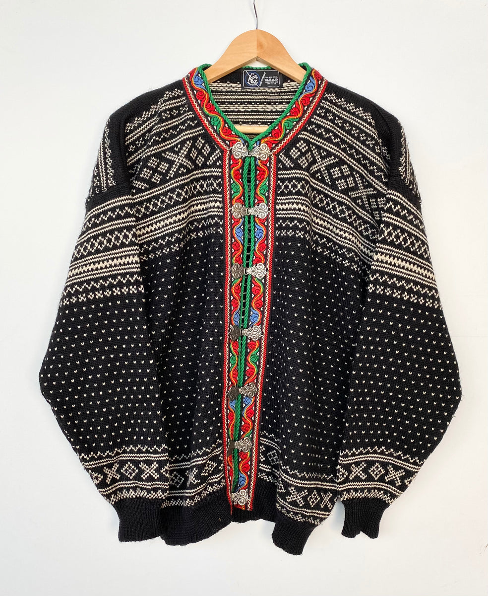 90s Grandad cardigan (M) – Red Cactus Vintage