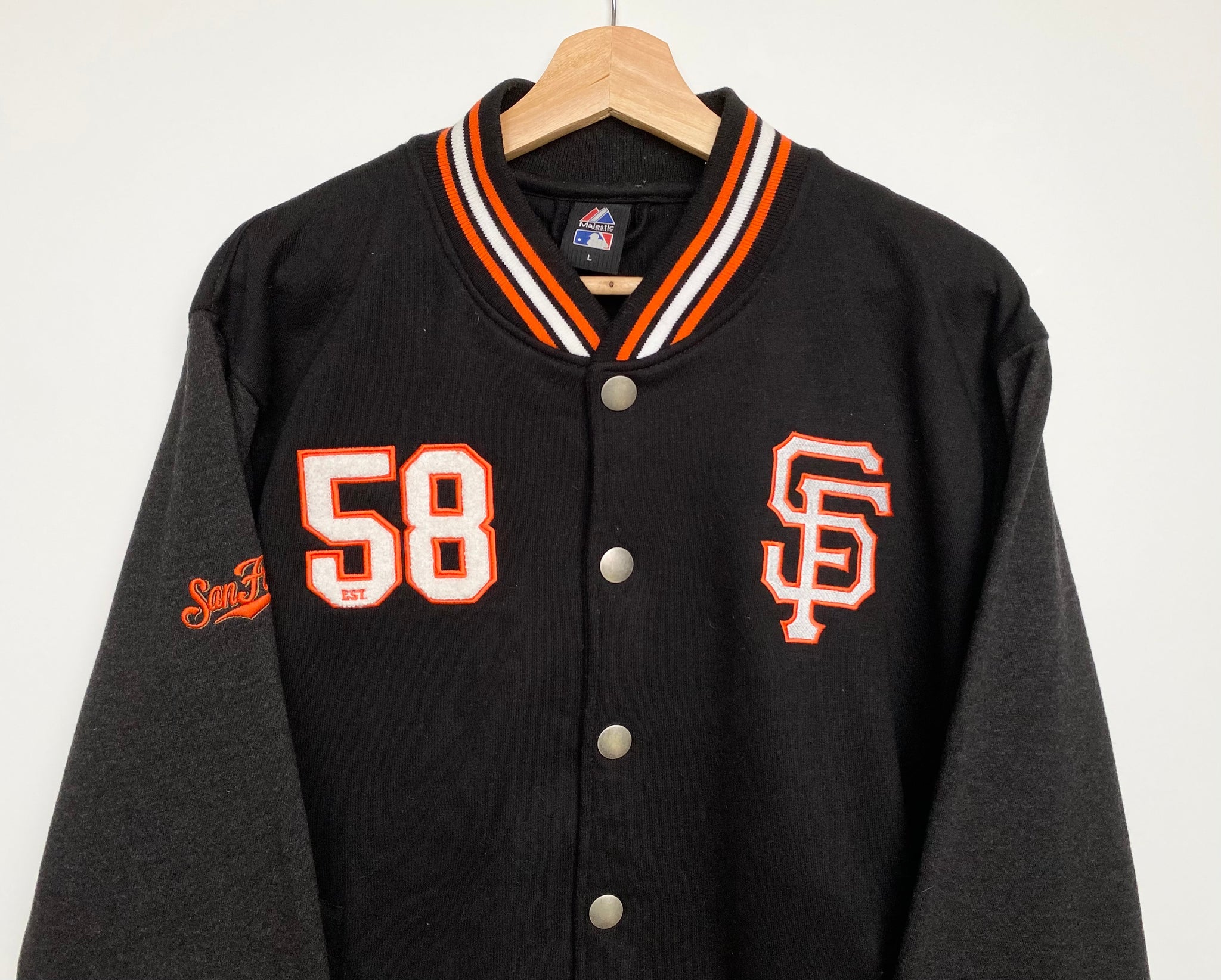 San Francisco Giants MLB Varsity Jacket - MLB Varsity Jacket - Clubs Varsity, 3XS