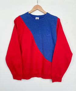 Red vintage nike on sale sweatshirt