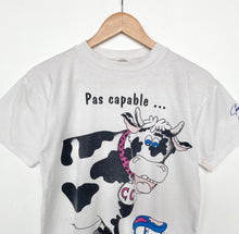 Load image into Gallery viewer, Women’s Cow T-shirt (XS)