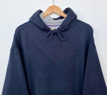 Load image into Gallery viewer, Champion hoodie Navy (XL)