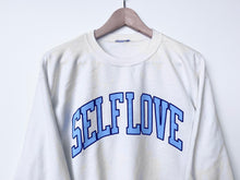 Load image into Gallery viewer, Printed ‘Self Love’ sweatshirt (L)