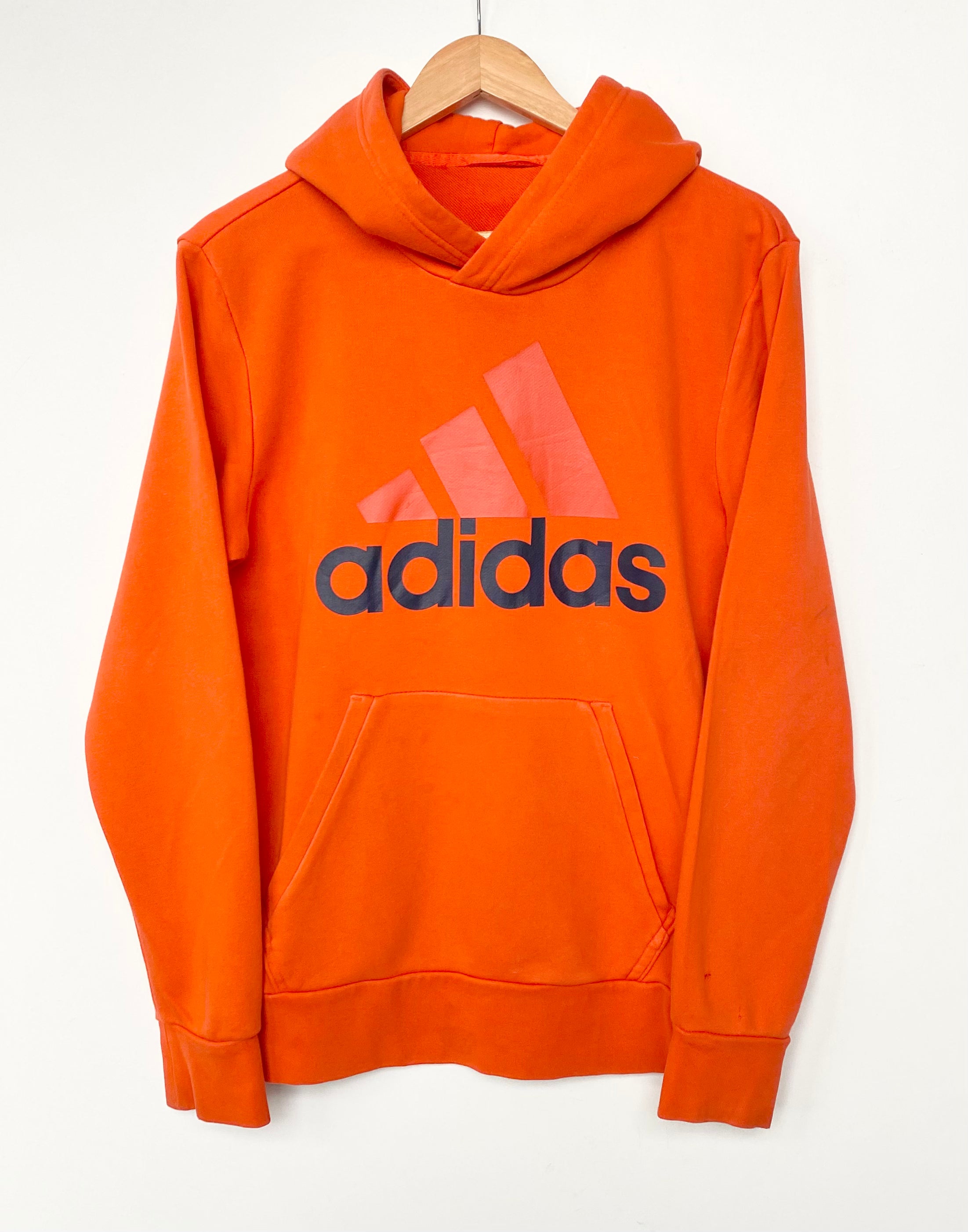 Adidas hoodie neon orange online